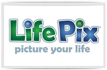 LifePix logo with "picture your life" slogan.